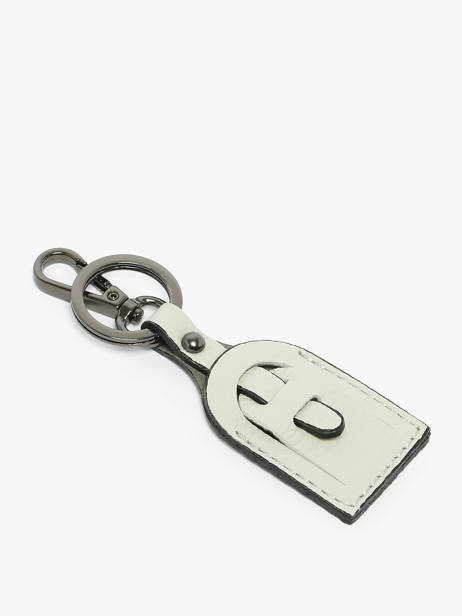 Sleutelhanger Caviar Leder Milano Beige caviar CA23119 ander zicht 1